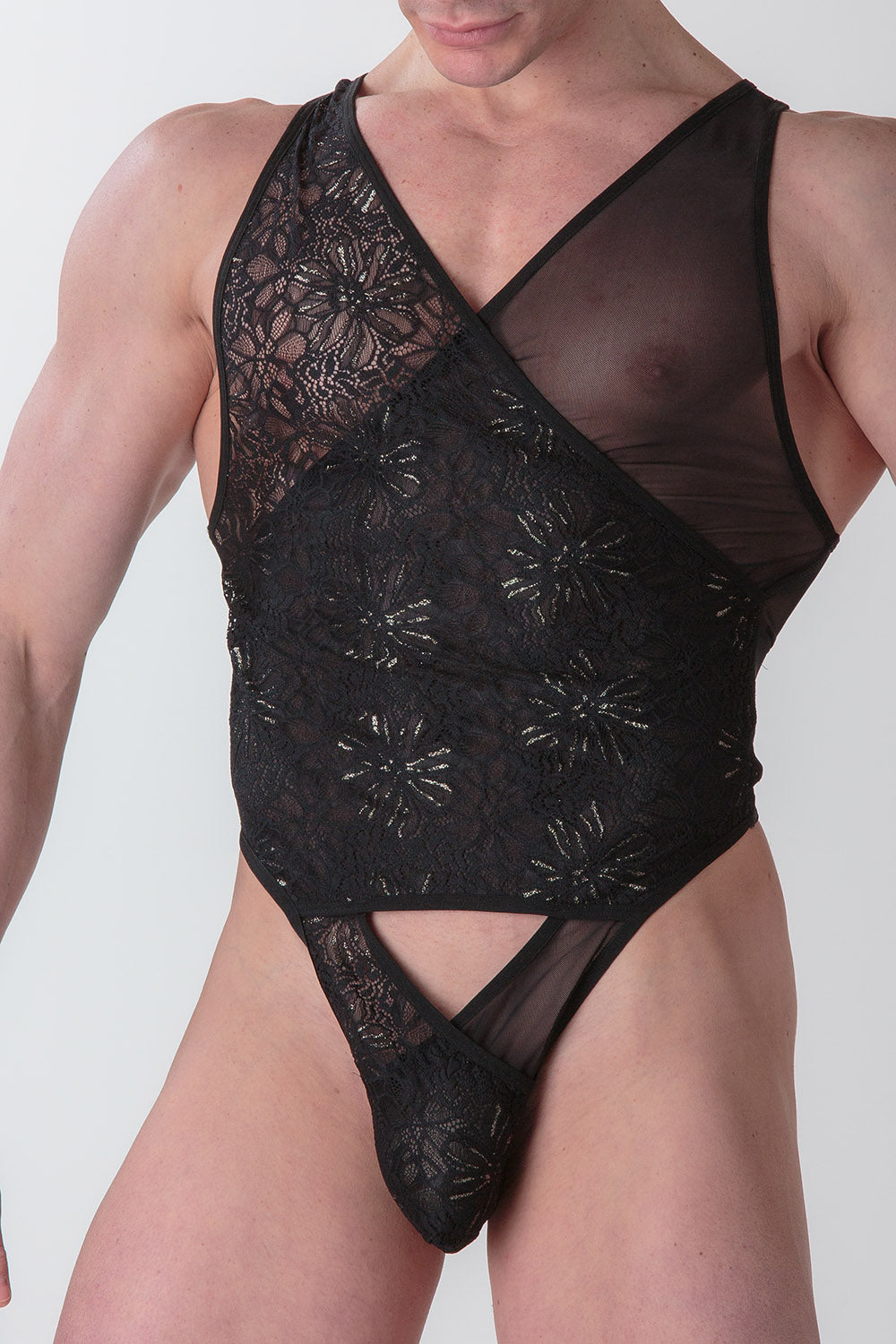 Pure Seduction Body String | Black 463037-400004